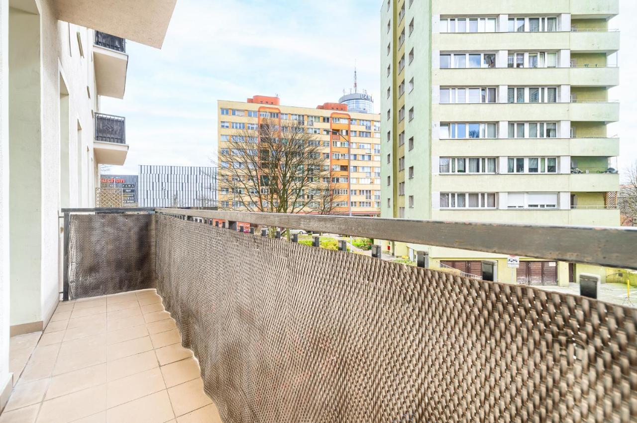 Margi Eos Apartament Large & Balcony Apartman Szczecin Kültér fotó